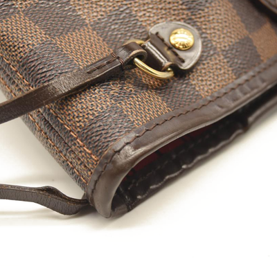 USED LOUIS VUITTON Damier Ebene Neverfull PM