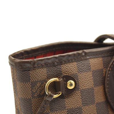 USED LOUIS VUITTON Damier Ebene Neverfull PM