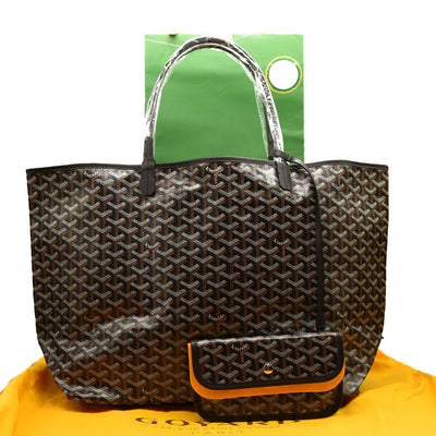 PRE-ORDER NEW GOYARD Goyardine Saint Louis GM Black