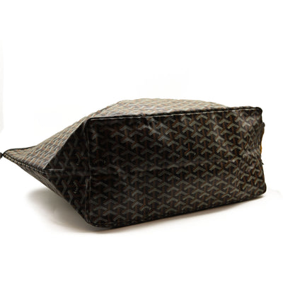 PRE-ORDER NEW GOYARD Goyardine Saint Louis GM Black