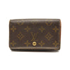 USED Louis Vuitton Monogram Porte-Monnaie Tresor Wallet