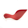 NEW $845 CHRISTIAN LOUBOUTIN Patent Hot Chick 100 Pumps 37.5 White