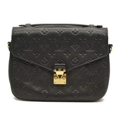 LOUIS VUITTON  Empreinte Pochette Metis Black DU0240