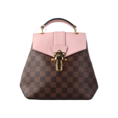 PRE-ORDER  Louis Vuitton  Damier Ebene Clapton Backpack Magnolia