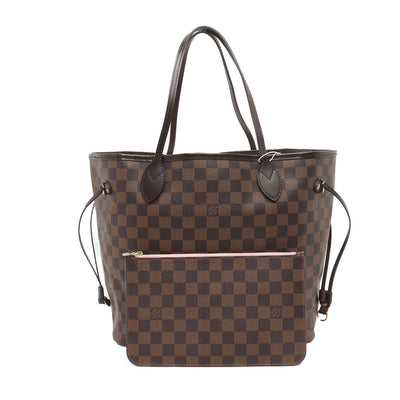 PRE-ORDER  Louis Vuitton  Damier Ebene Neo Neverfull MM Rose Ballerine