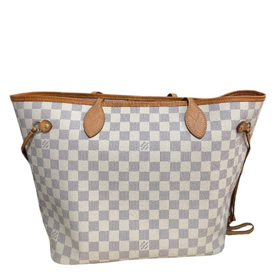 PRE-ORDER  Louis Vuitton  Damier Azur Neo Neverfull MM Rose Ballerine