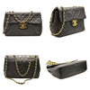 Chanel  Lambskin Quilted XL Jumbo Single Flap Black