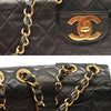 Chanel  Lambskin Quilted XL Jumbo Single Flap Black