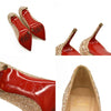 Christian Louboutin Kate 85 mm Gold Crystal Embellished Pumps EU 35