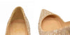 Christian Louboutin Kate 85 mm Gold Crystal Embellished Pumps EU 35