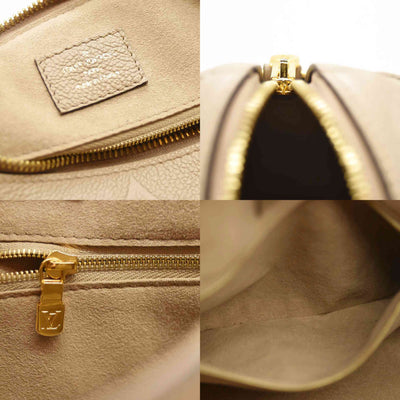 Louis Vuitton  Empreinte Monogram Giant Speedy Bandouliere 25 Tourterelle
