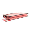 $1990 Valentino Clutch Rockstud Flap Pink Leather Wristlet