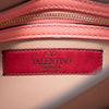 $1990 Valentino Clutch Rockstud Flap Pink Leather Wristlet