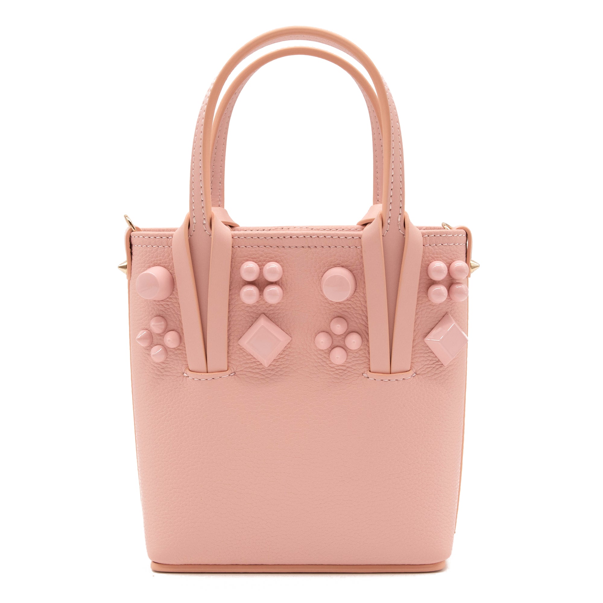 Christian Louboutin Small Cabata Studded Leather Tote