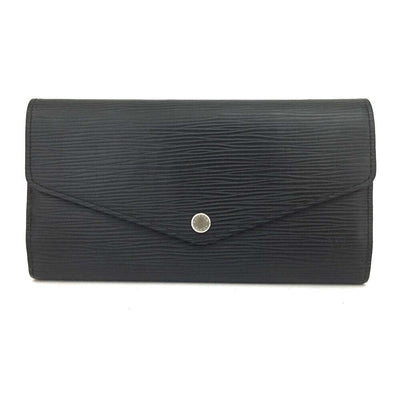 USED Louis Vuitton Epi Sarah Wallet NM Black