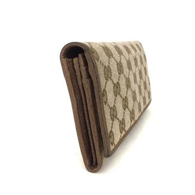 Gucci Brown & Beige Dollar GG Women's Wallet