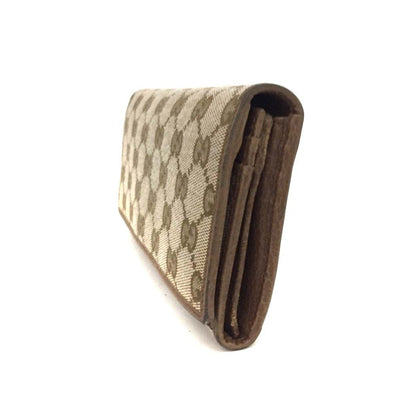 Gucci Brown & Beige Dollar GG Women's Wallet