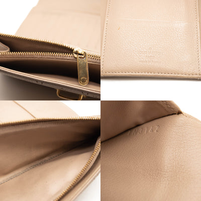 Louis Vuitton Mahina Amelia Wallet M58088 Women's Mahina Leather