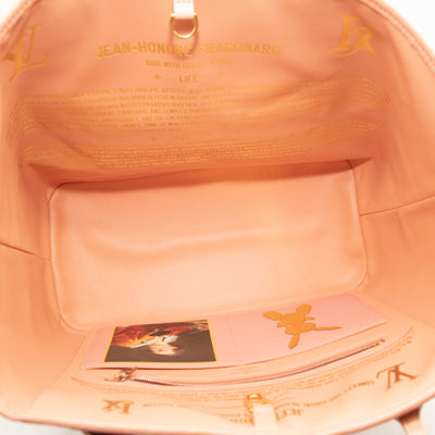 LOUIS VUITTON Fragonard Neverfull MM Tote Bag M43319 canvas Pink