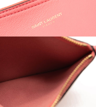 Saint Laurent Calfskin Large Shopping Tote Pink