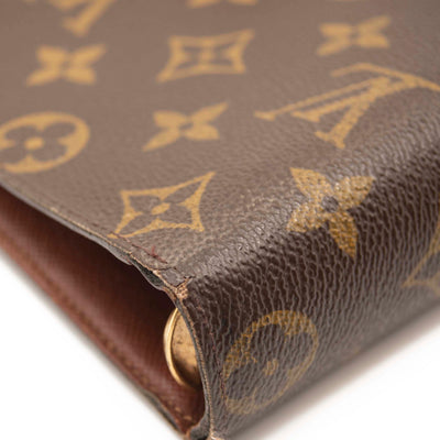 Louis Vuitton Brown Monogram Medium Ring Mm Agenda Cover Wallet