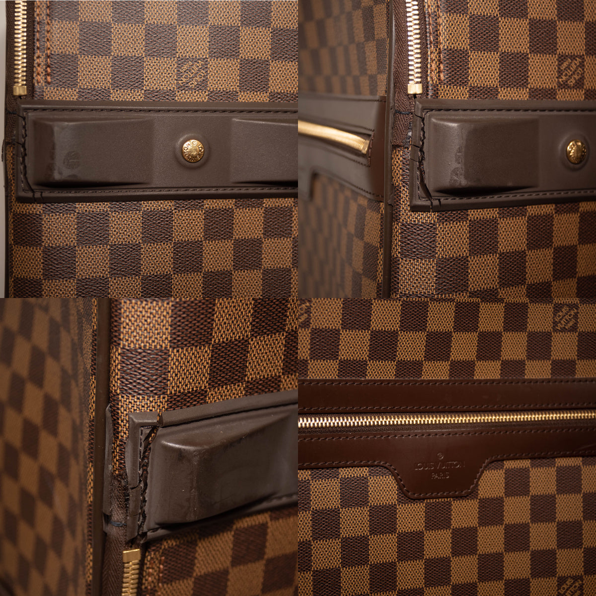Louis Vuitton Damier Ebene Pegase 55 Carry On Suit Case - MyDesignerly