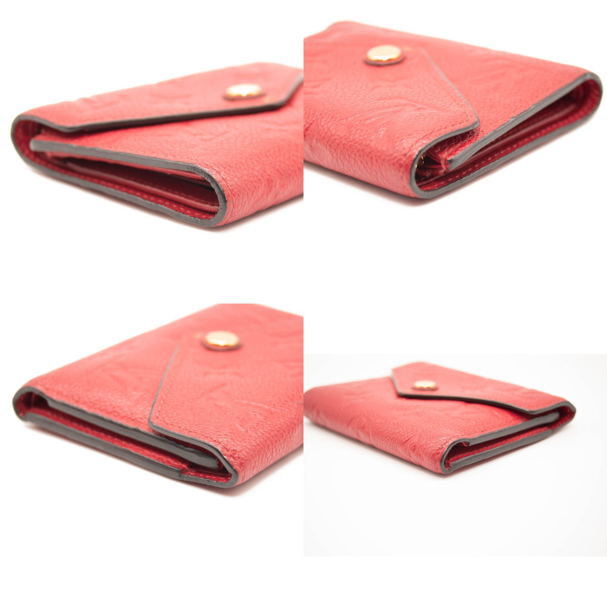 Victorine leather wallet Louis Vuitton Pink in Leather - 34251431