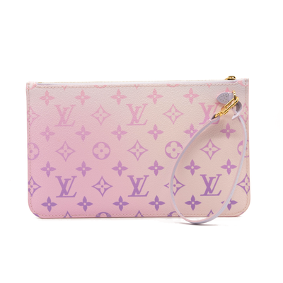 NEW Louis Vuitton Giant Monogram Neverfull MM Sunrise Pastel Spring in the  City