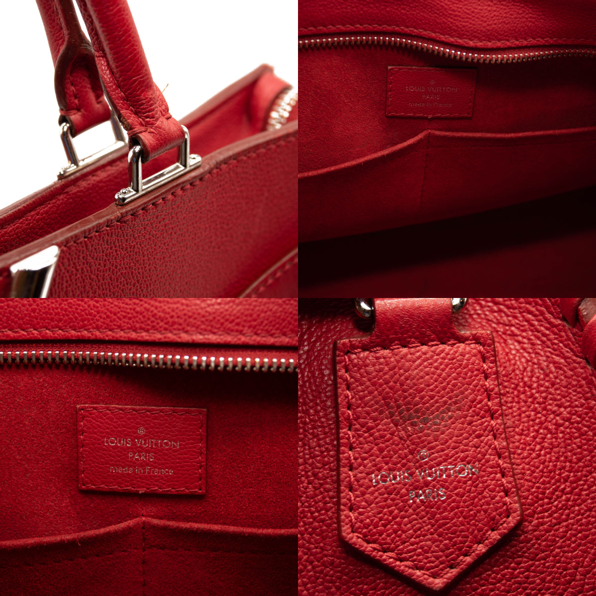 Louis Vuitton Super Sully Leather Monogram Footprint Bag ref