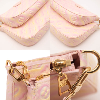 Louis Vuitton Pink And Yellow Empreinte Leather Summer Stardust Multi  Pochette Gold Hardware, 2022 Available For Immediate Sale At Sotheby's