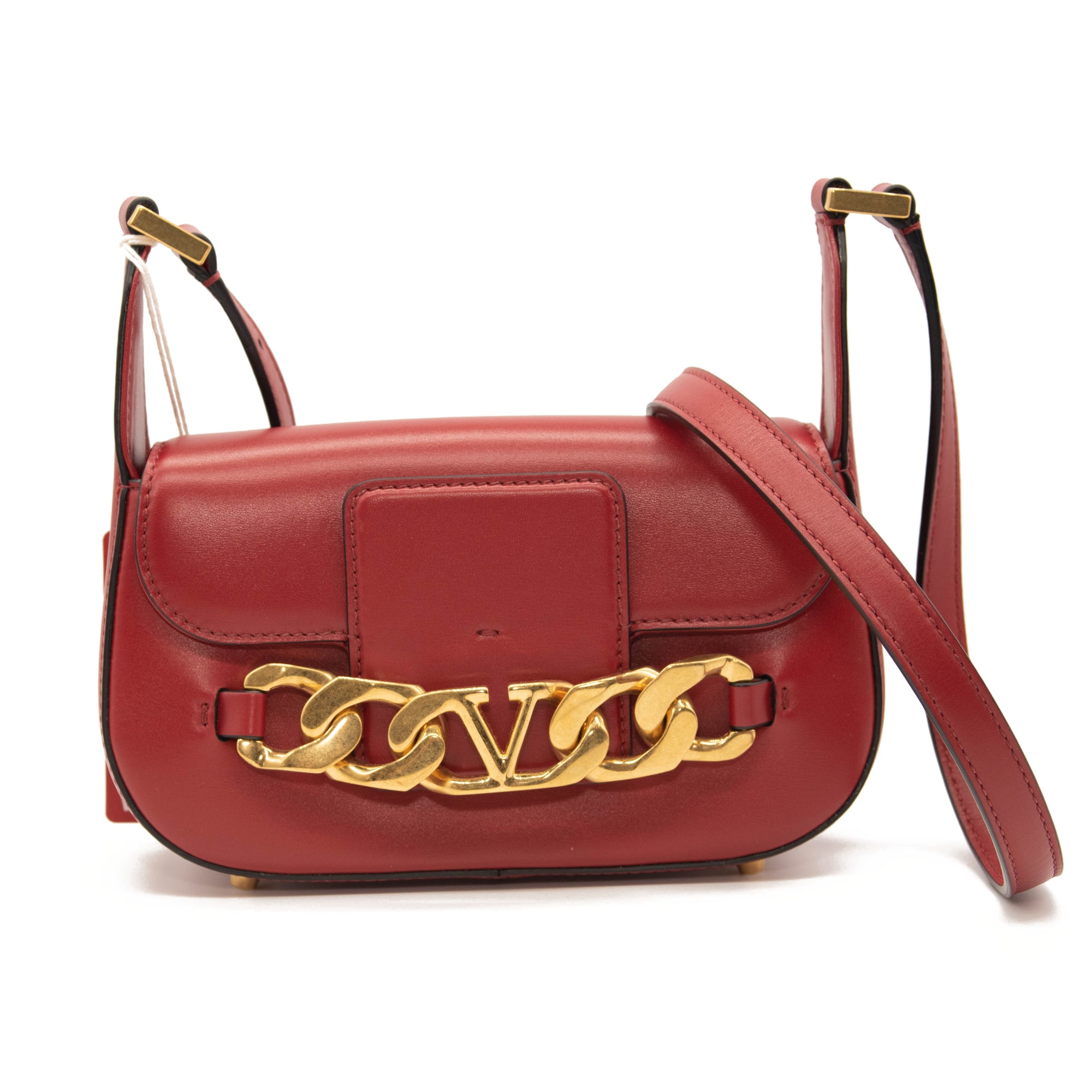 Shoulder bags Valentino Garavani - Supervee red leather bag