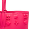 NEW $1795 Christian Louboutin Small Cabata Studded Leather Tote Pink POUPIDOU