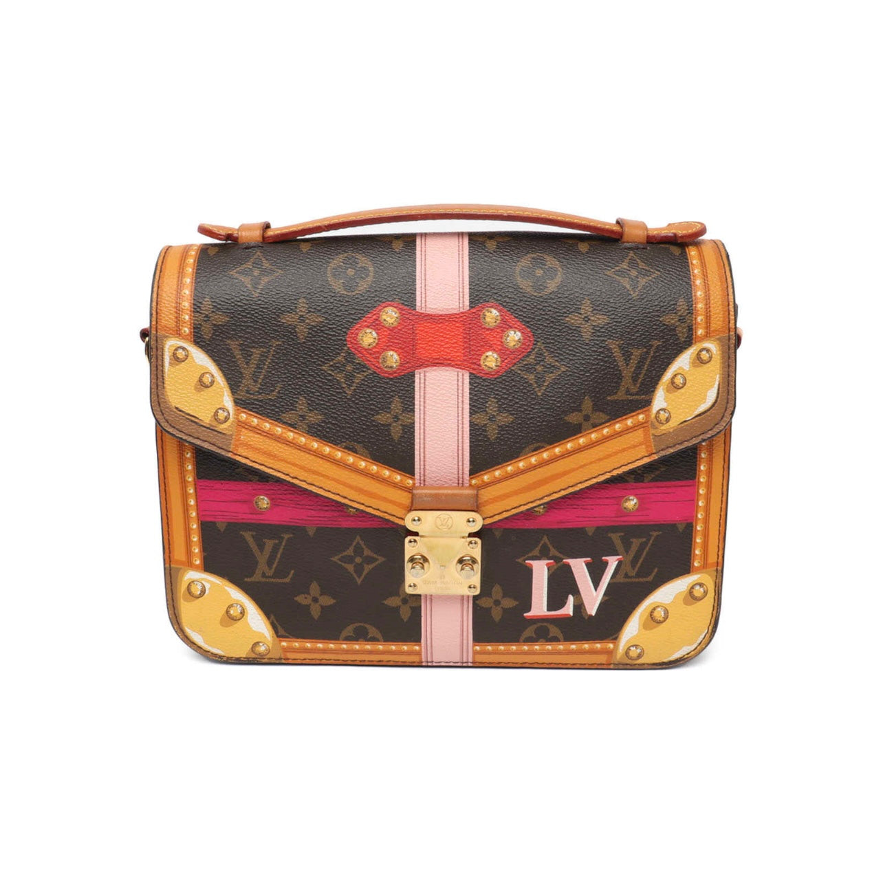 Louis Vuitton Monogram Summer Trunks Pochette Metis - Handle Bags, Handbags