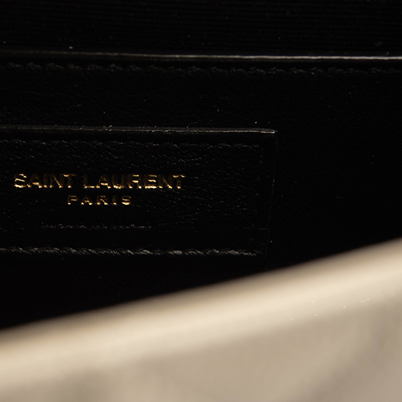 NEW Saint Laurent Monogram Small Envelope Leather Wallet On Chain