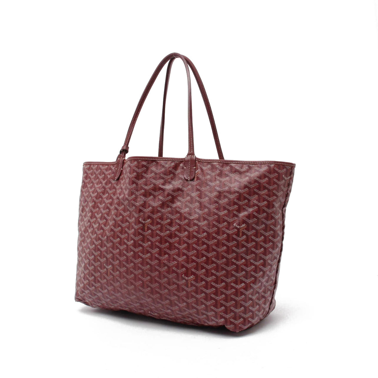 Goyard - Pre-Owned Saint Louis Tote Bag - Women - Fabric/Calf Leather - One Size - Red