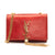 Saint Laurent Small Classic Monogram Kate Tassel Satchel Red Metallic