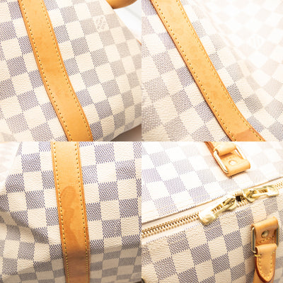 Louis Vuitton Damier Azur Keepall 50