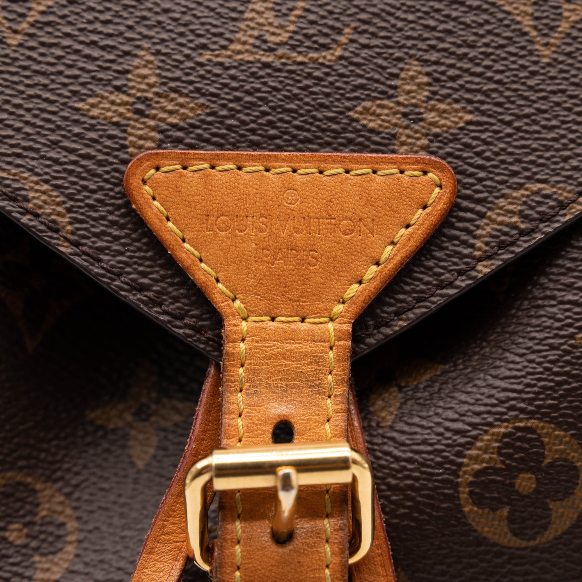 Authentic Louis Vuitton Monogram Montsouris GM Backpack Pochatte