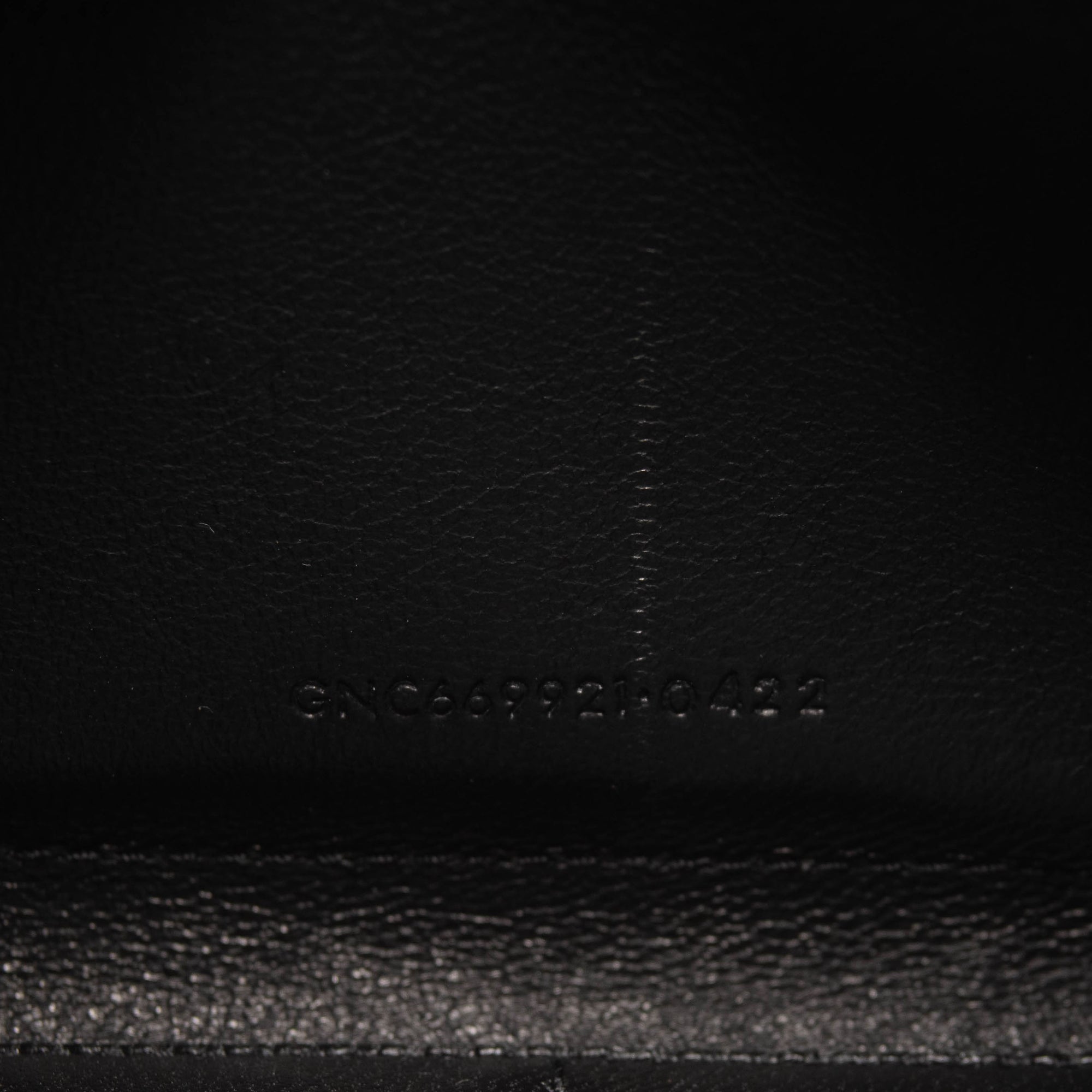 Saint Laurent Monogram wallet on chain Black Leather ref.141552 - Joli  Closet