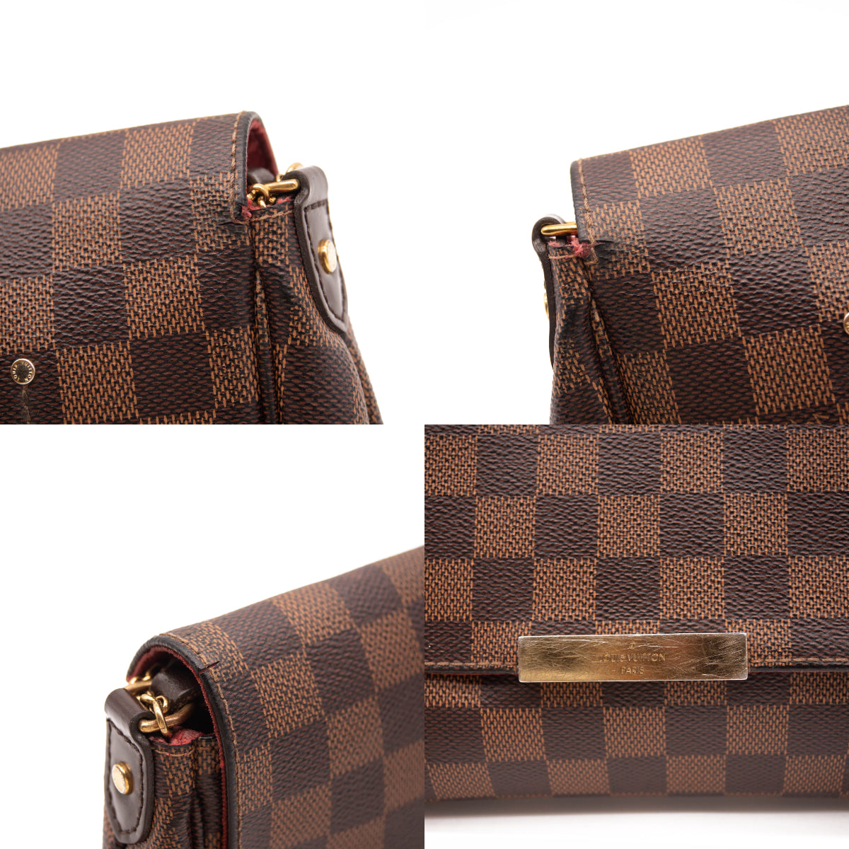 Louis Vuitton Brown Damier Ebene Favorite MM - A World Of Goods For You, LLC