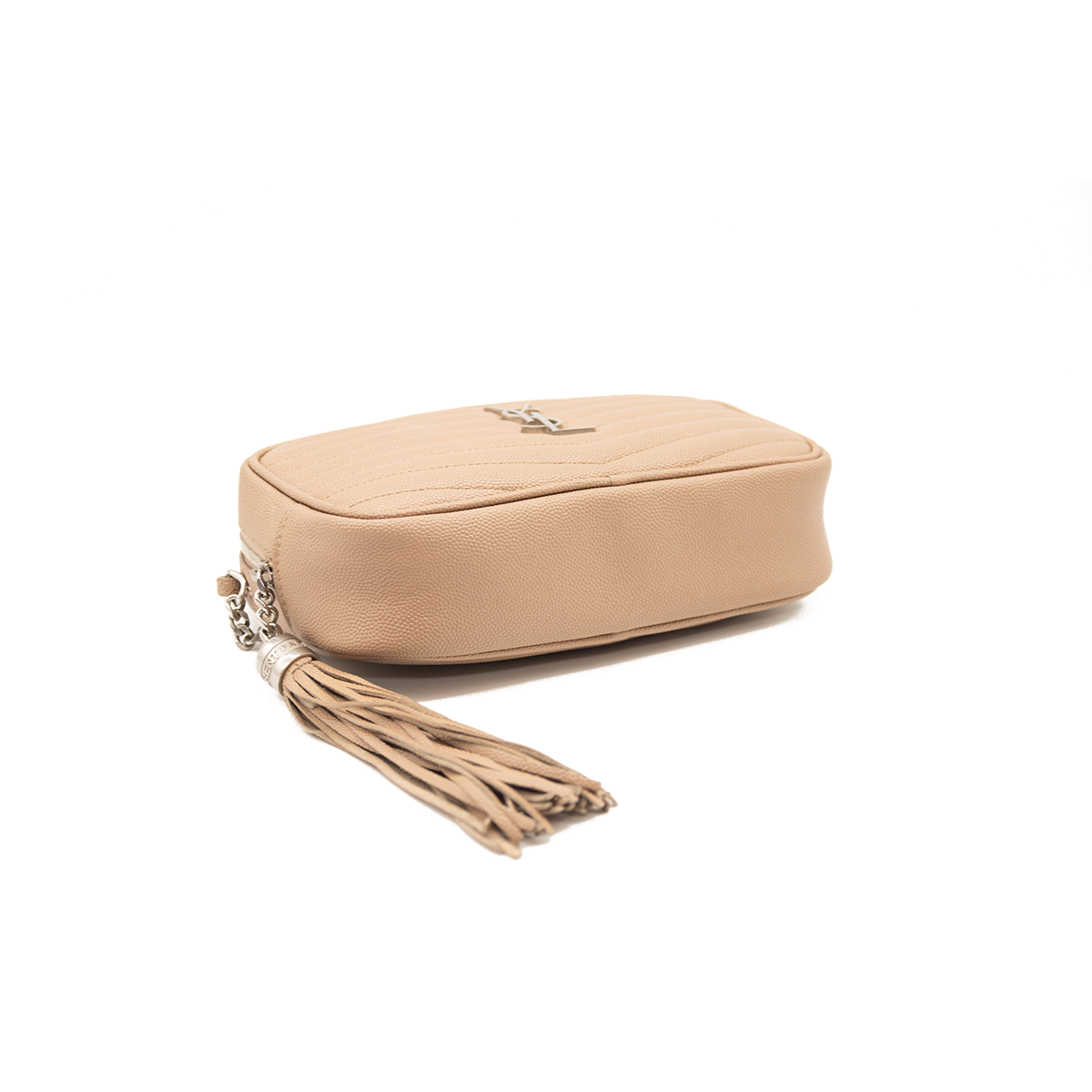 Saint Laurent Mini Lou Camera Bag In Textured Matelasse Leather