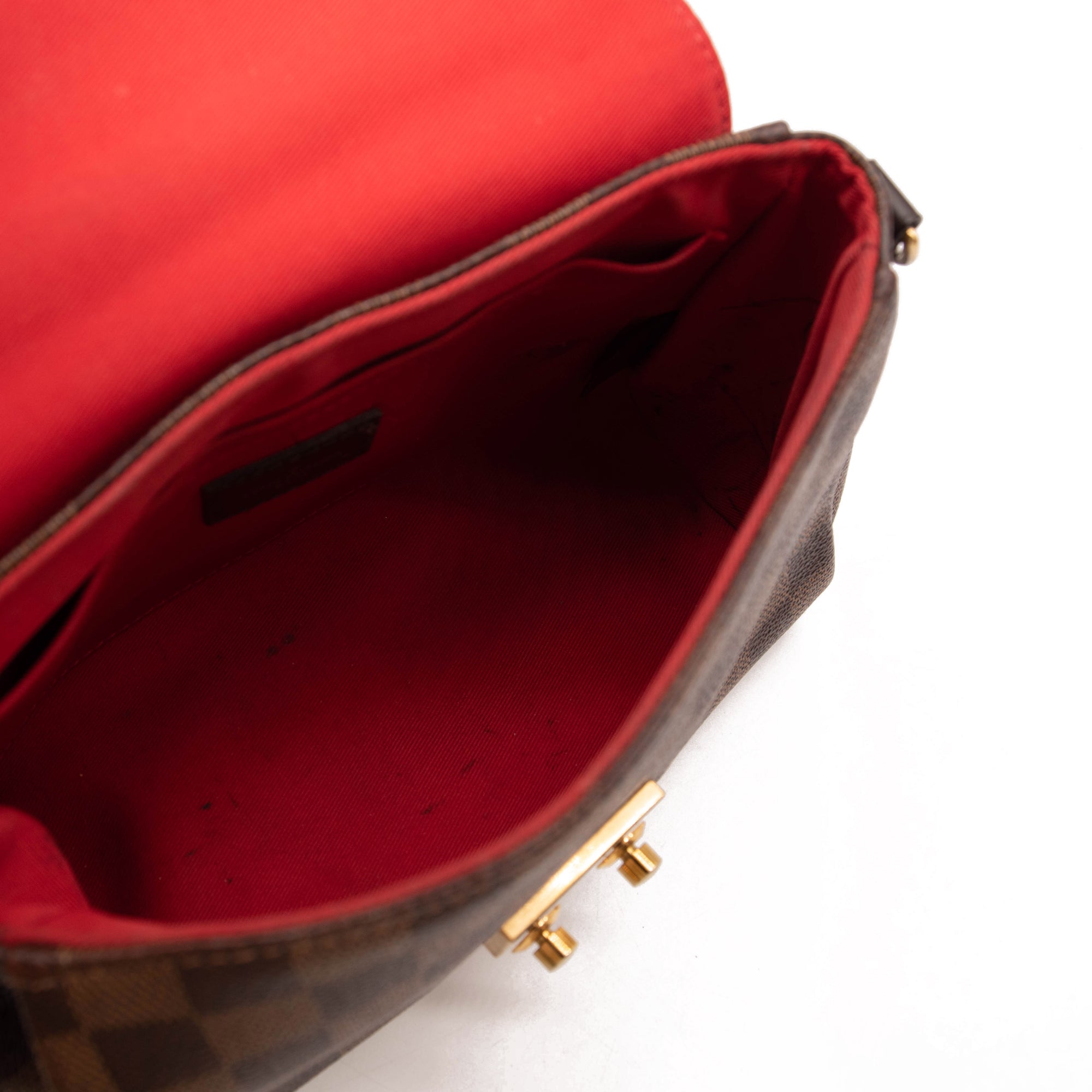Louis Vuitton Croisette Handbag Damier Neutral