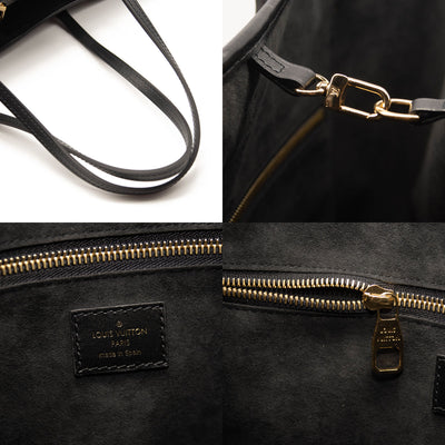 LOUIS VUITTON Empreinte Monogram Giant Broderies Neverfull MM Black To -  MyDesignerly