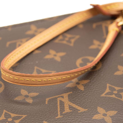 Louis Vuitton Monogram Neverfull MM Pochette Rose Ballerine