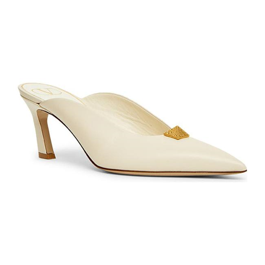 Valentino Roman Stud Pointed Toe Mule