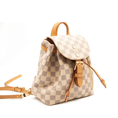 LOUIS VUITTON Damier Azur Sperone Backpack USED - MyDesignerly