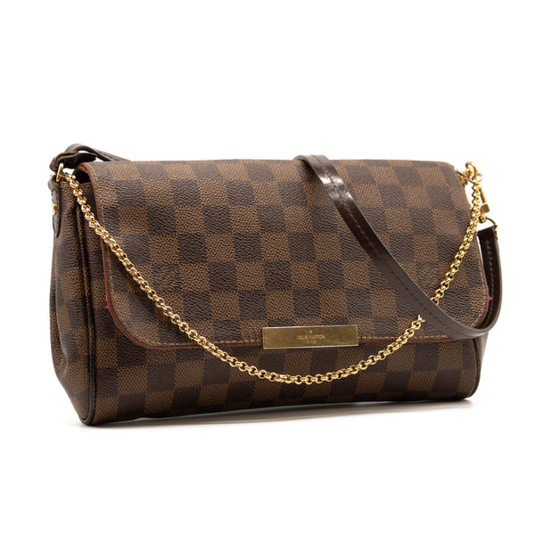 Louis Vuitton Favorite MM Damier Ebene, Luxury, Bags & Wallets on