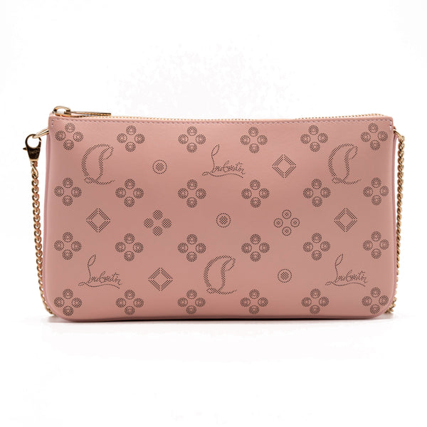 Louis Vuitton Mahina Girolata Monolia Light Pink Leather Hand Bag