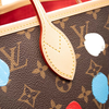 NEW LOUIS VUITTON LV X YK Monogram Painted Dots Neverfull MM