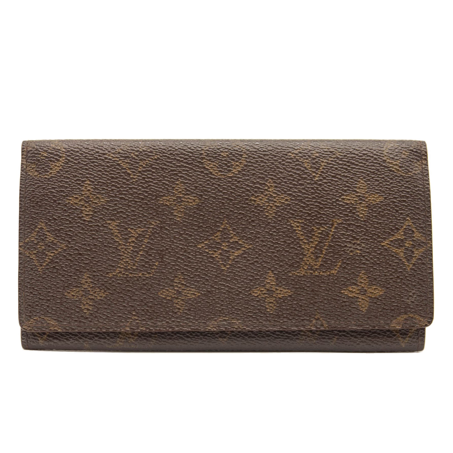 Used Louis Vuitton Monogram Porte Yen 3 Cartes Credit Wallet CA0946 1996